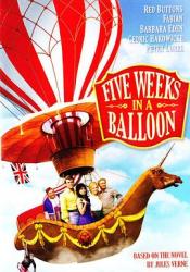 气球上的五星期海报